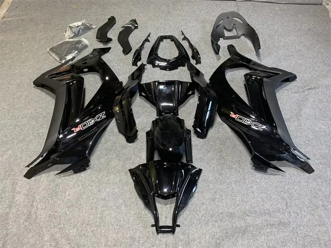 Injection New ABS Fairings Kit Fit for Ninja ZX-10R ZX10R 2011 2012 2013 2014 2015 11 12 13 14 15 Bodywork Set black