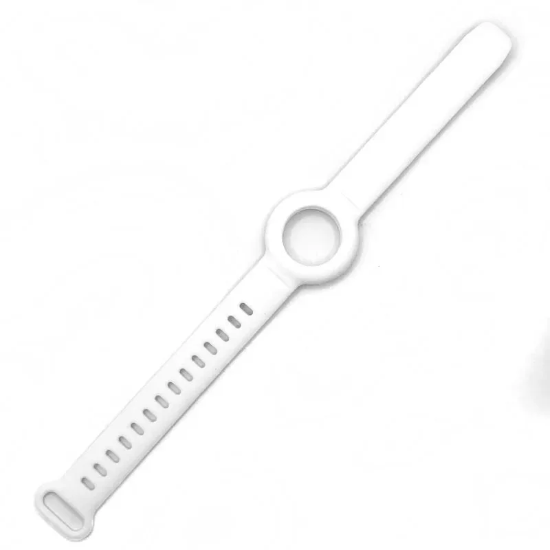 Custodia protettiva per braccialetto anti-smarrimento con cinturino in silicone da 100 pezzi per Apple Airtag Tracker per bambini Localizzatore di tracciamento per bambini
