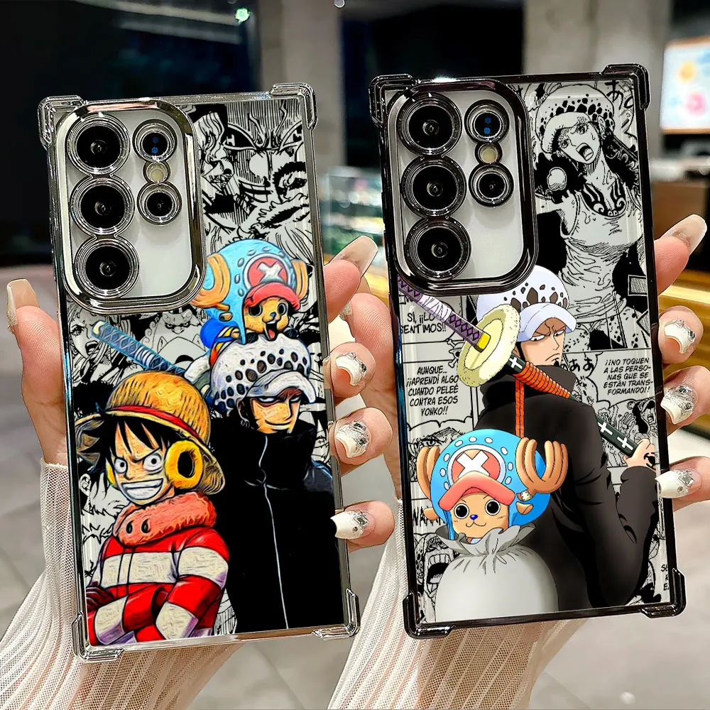 Japan O-One Pieces Silicone Case For Samsung Galaxy S26 S25 Ultra S26Ultra S24 S23 S22 S21 Plus + S20 S26 FE 5G Soft Phone Cover