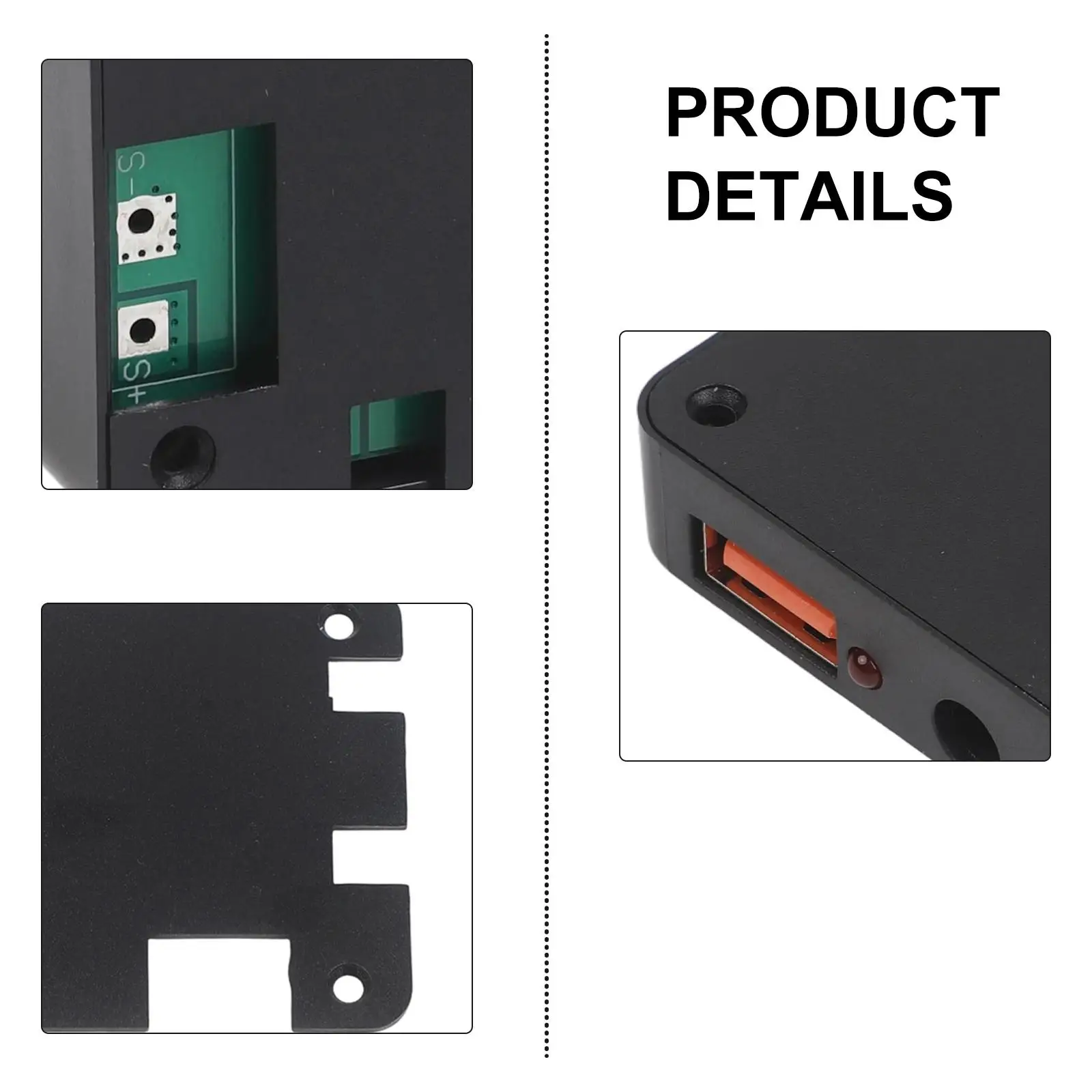 5-28V Solar Folding Panel Junction Box Regulator 5V 9V 12V Output For Outdoor Camping Power Charging Controller