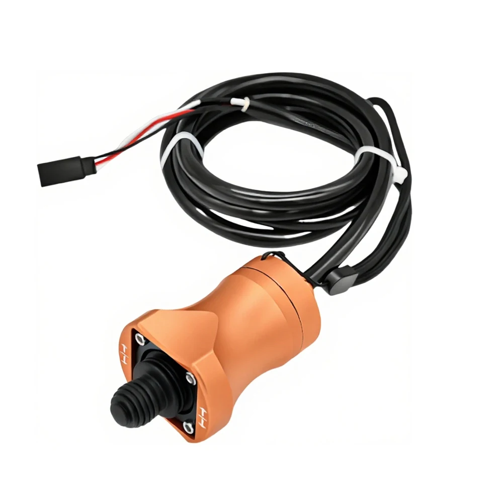 Joystick, control remoto con cable, carcasa de metal, resistente al agua, se puede utilizar bajo el agua, adecuado para barcos, tablas de remo