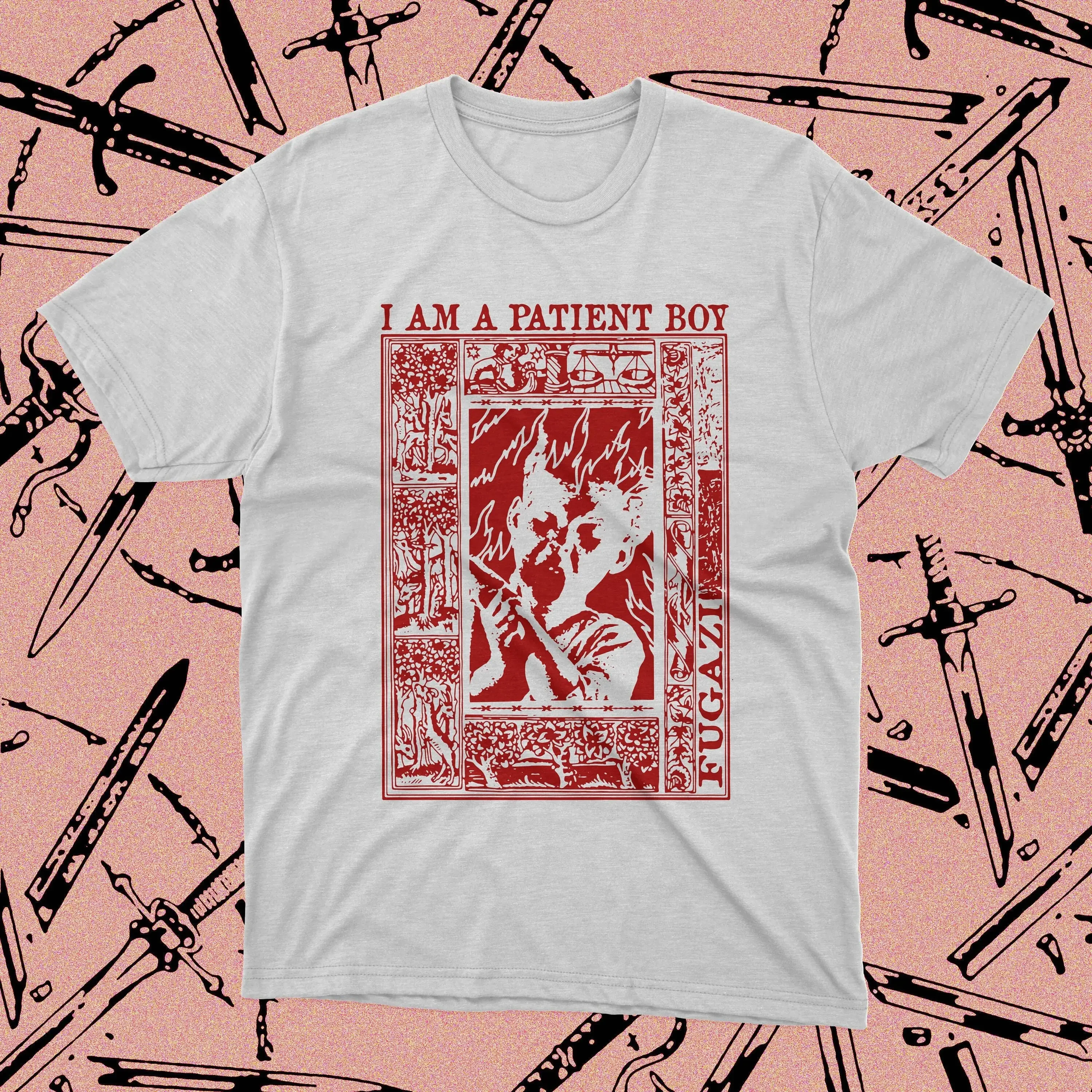 Camiseta Fugazi Post Harcore Punk Dead Kennedys fontaines Pin parche Joy Division New Wave Wire Idles The Smiths XTC