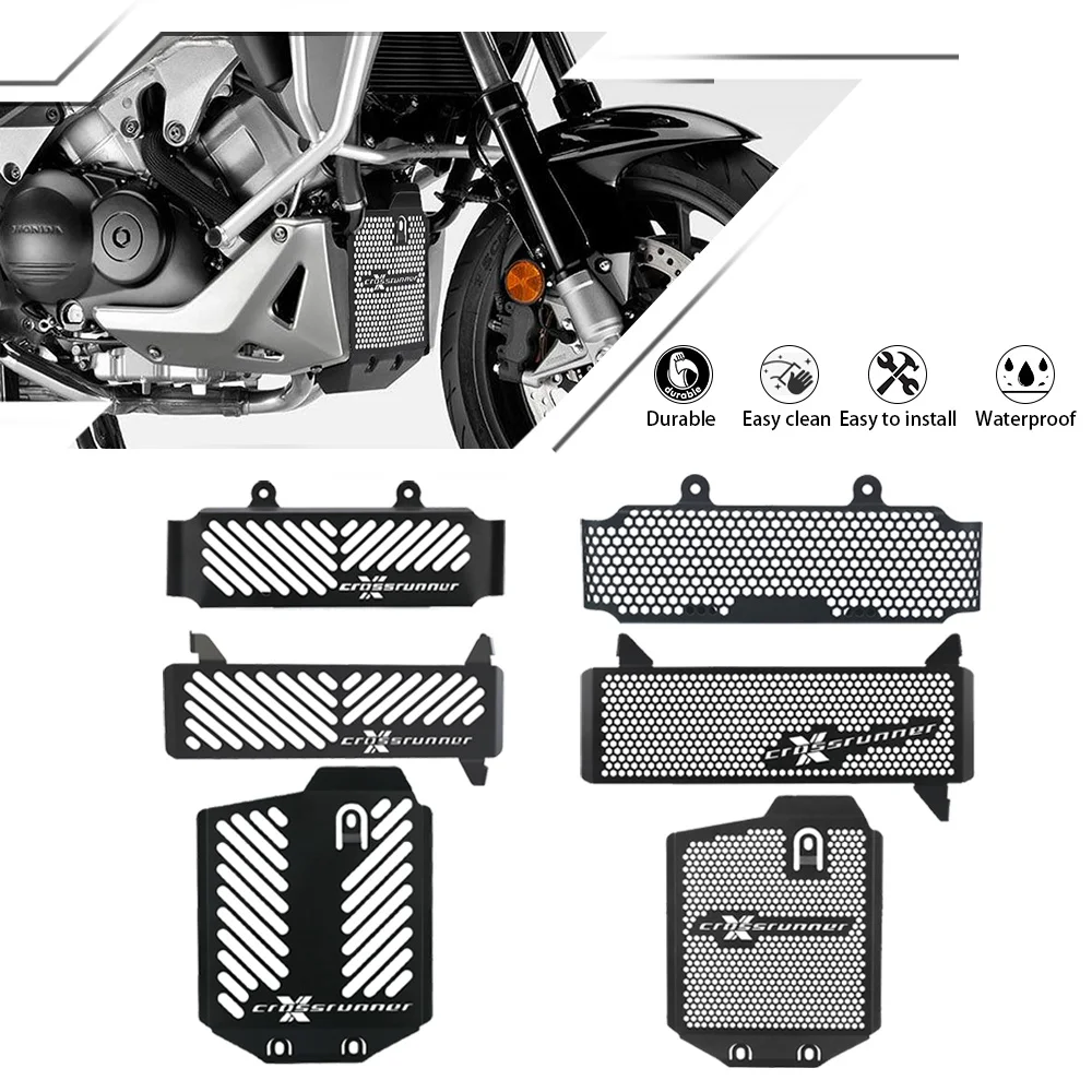 

2024 Upper and Lower Radiator Guard Set FOR Honda VFR800X VFR 800X VFR 800 X Crossrunner 2015-2021 2022 2023 oil cooler guard