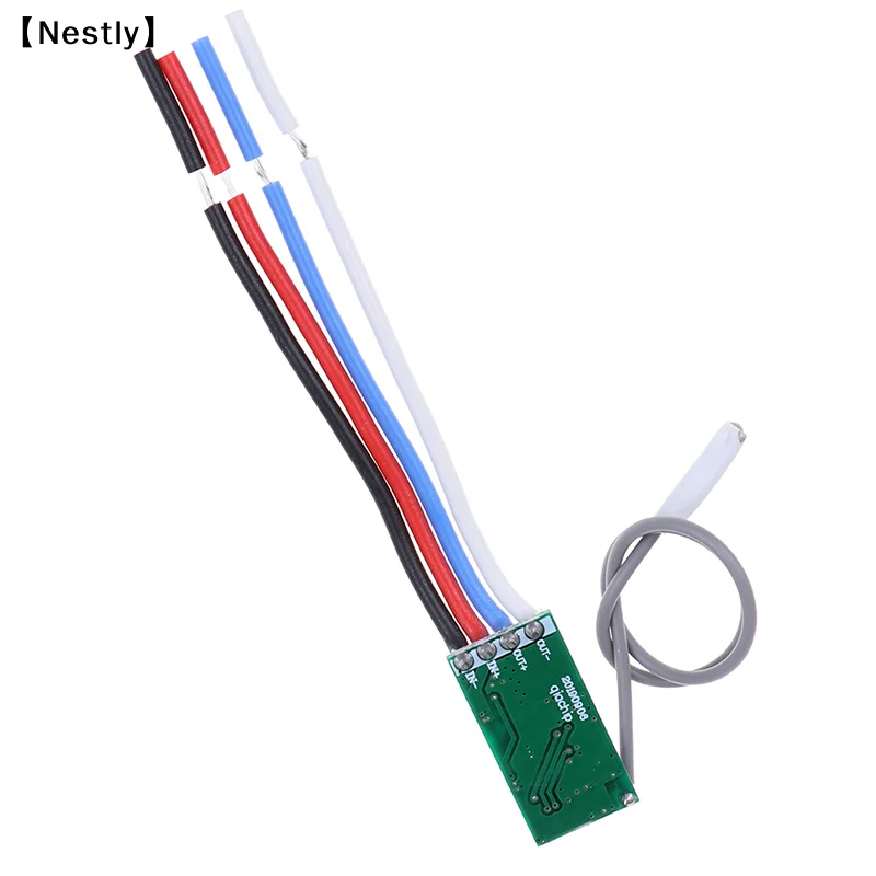 433Mhz 1CH RF Relay Receiver Wireless Remote Control Light Switch Micro Module〔Nest〕