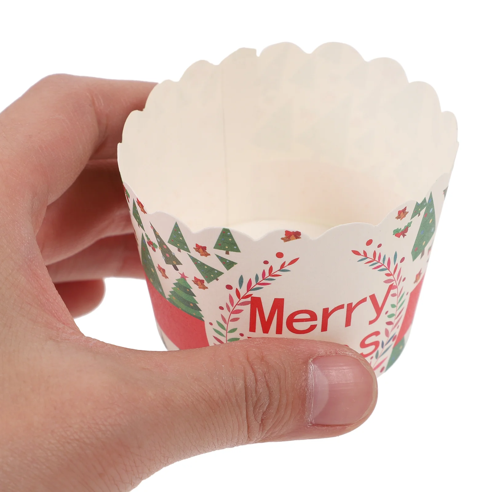 150 ชิ้นมัฟฟินคริสต์มาสเค้กถ้วยเบเกอรี่เครื่องมือทําขนม DIY Bakeware อุปทาน