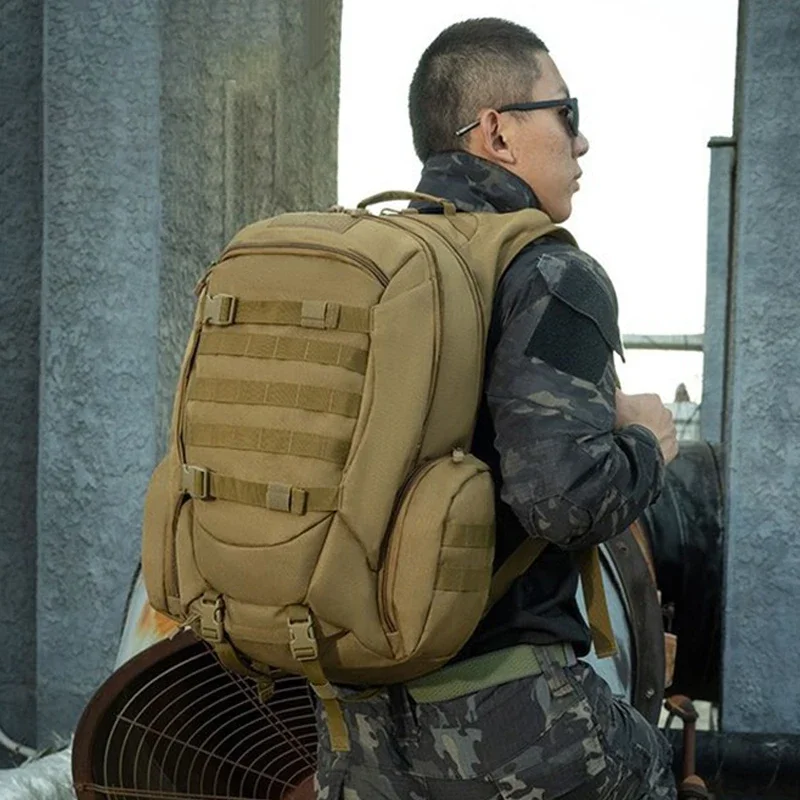 

Тактический рюкзак для путешествий на открытом воздухе для мужчин и женщин, большая вместительная повседневная сумка для альпинизма, рюкзак для хранения в джунглях и кемпинге