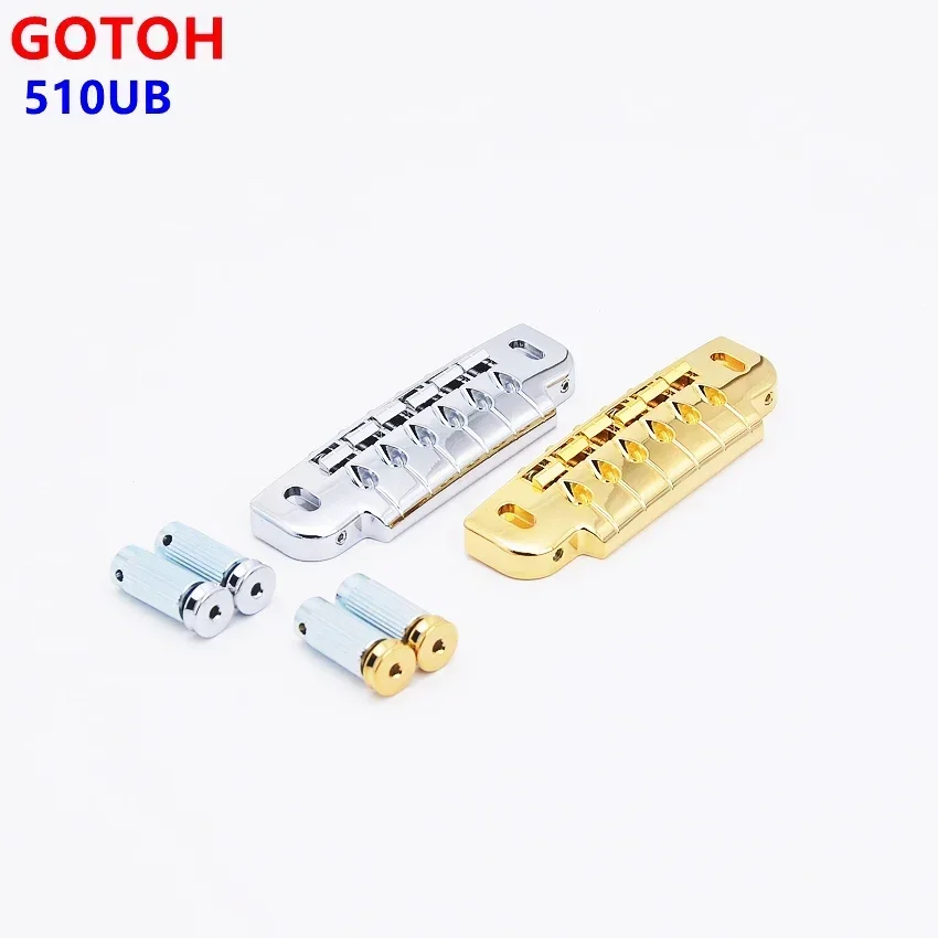 

1 Set Genuine Original GOTOH 510 Series 510UB Tune-O-Matic Style Bridges & Tailpieces for LP SG Electric Guitar Bridge