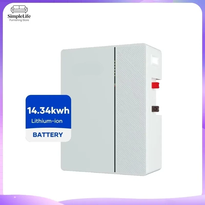 51.2V LiFePO4 Battery 100Ah 200Ah 280Ah 5kWh 10kWh 15kWh Solar Energy Storage System Lithium Ion Battery Pack for Home Off