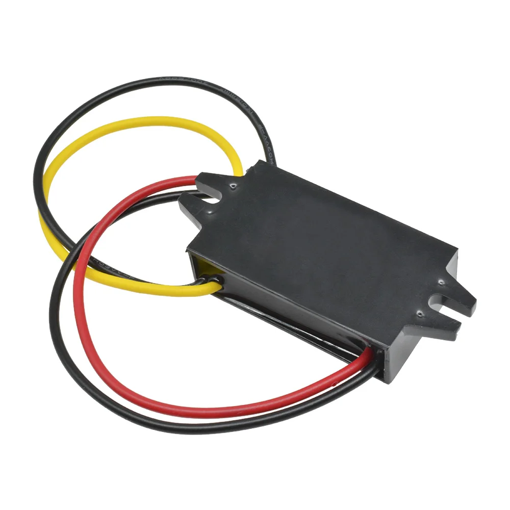 DC-DC 15W Car Mounted Sealed Waterproof Power Supply 5V/3A Line Output Voltage Reduction Conversion Module