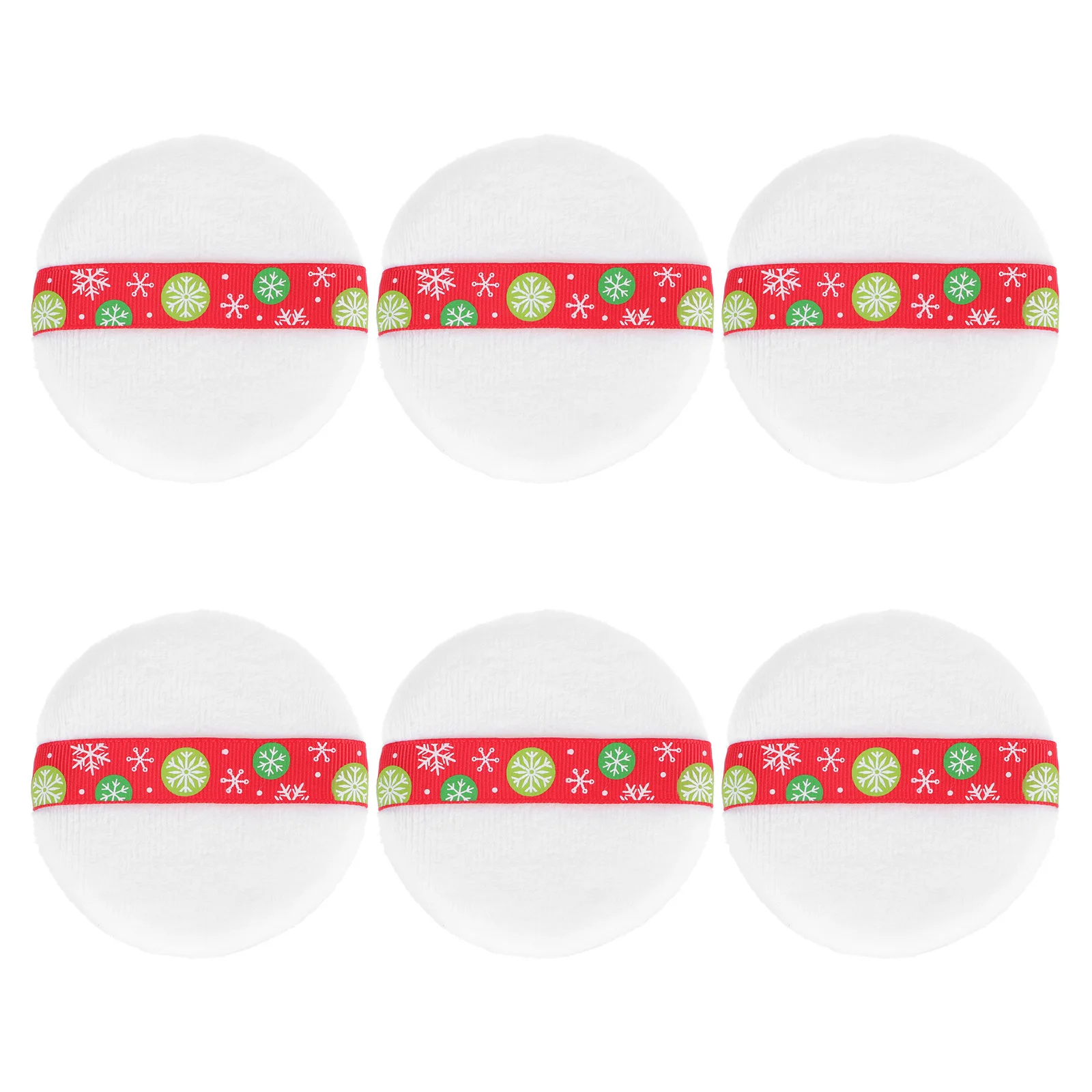 6Pcs Makeup Puff Powder Puff Soft Supple Applicator for Foundation Concealer Blush Highlight Face Beauty Tool