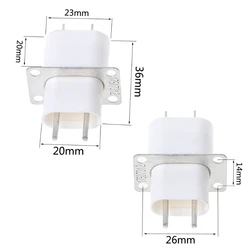 5Pcs Electronic Microwave Oven Magnetron 4 Filament Pin Sockets Converter Home Dropship