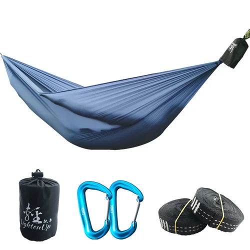 

New Ultralight 380T (20D) Outdoor Camping nylon Hammock Sleep Swing Tree Bed Garden Backyard Protable Hammock Chair