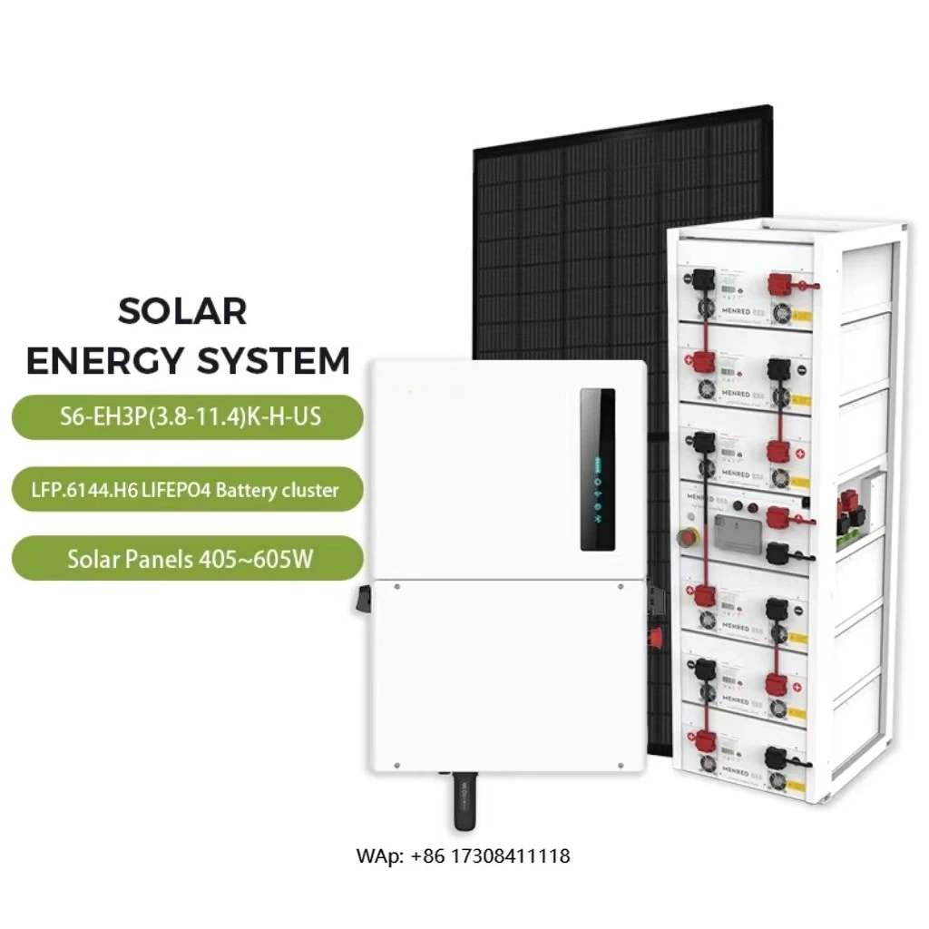 S6-EH1P5K-H-US 3.8KW 5kw 7.6kw 9.9kw 10kw 11.4kw Split-Phase Hybrid  Inverter Lithium-ion Battery Solar Panel Systems