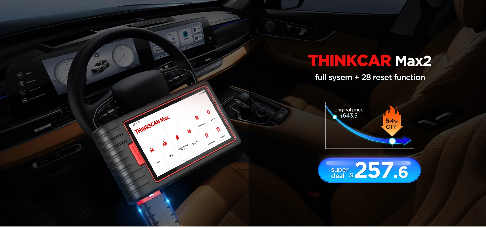2026 NEW KINGBOLEN K8 Pro Bi-Directional Scanner Full Systems Diagnostic Scan Tool,34 Reset ECU Coding, lifetime free update