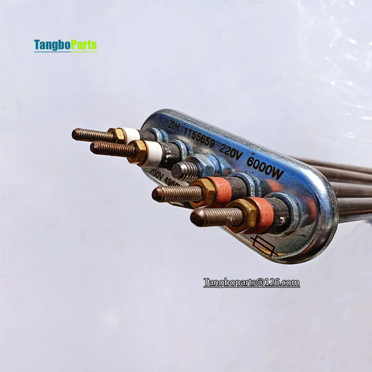 02-324637-001 220V 6KW 6000W リンス加熱管ヒーター ホバート CCA E80 CCA200 CNAシリーズ食器洗い機交換用