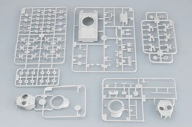 TRUMPETER Military Model 1/72 Sherman M4A3 (76)W Tank Scale 07226 Static Kit TH05387-SMT2