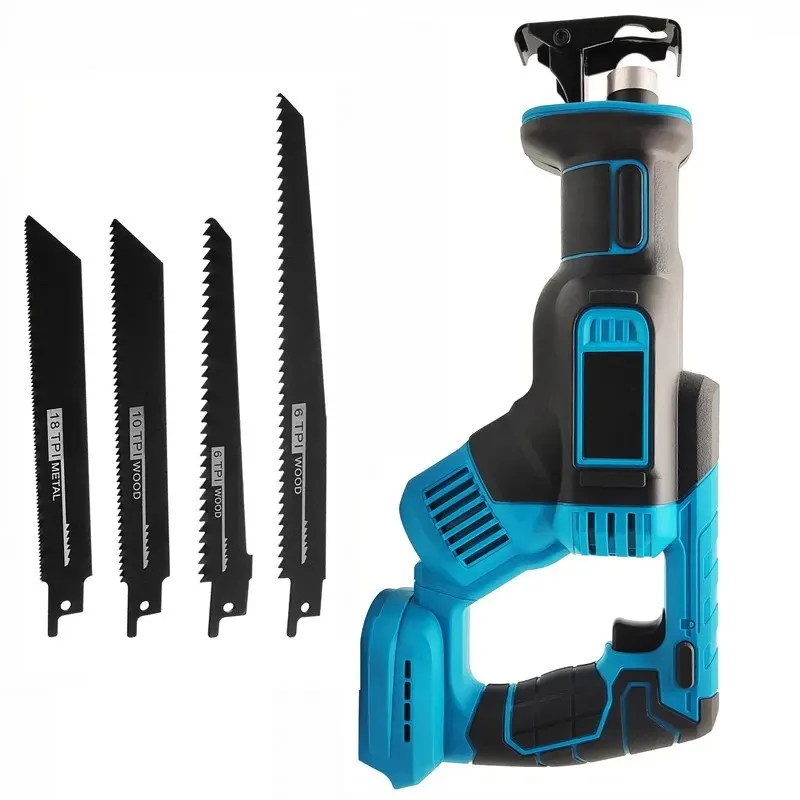 

Аккумуляторная сабельная пила для строительных работ, резки металла и дерева, мощный инструмент