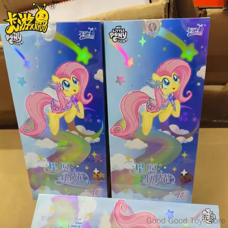

Authentic KAYOU My Little Pony Card Starlight Laser Ticket Anime Collection Cards Surprise Toys Birthday Gifts