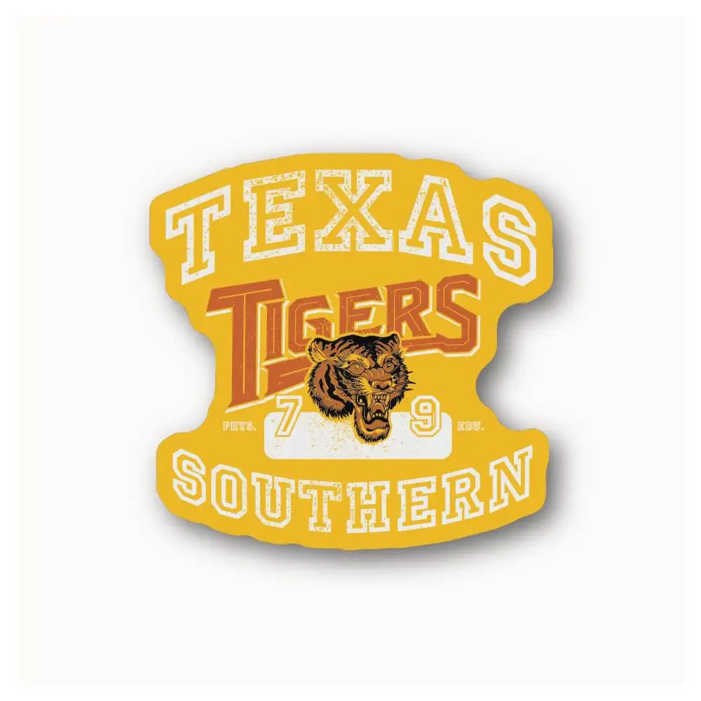 Southern Texas Tigers Waterproof Stickers For Decorating Car Windows Motorcycles And Computers.