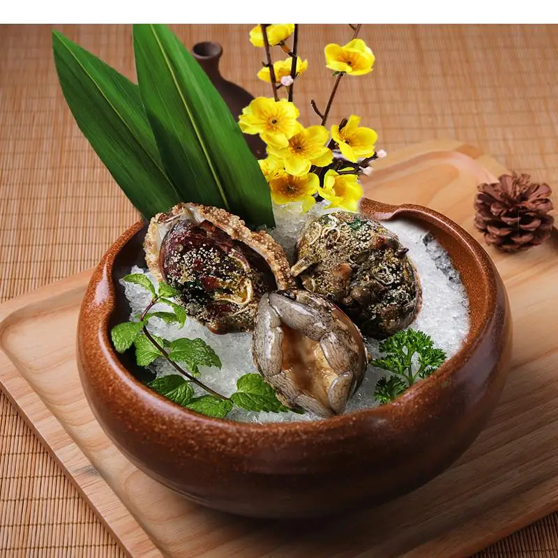

Ceramic Fruit Salad Bowl Soup Basins Cooking Plate Bowls Restaurant Solid Color Tableware Sashimi Snack Desserts Tray