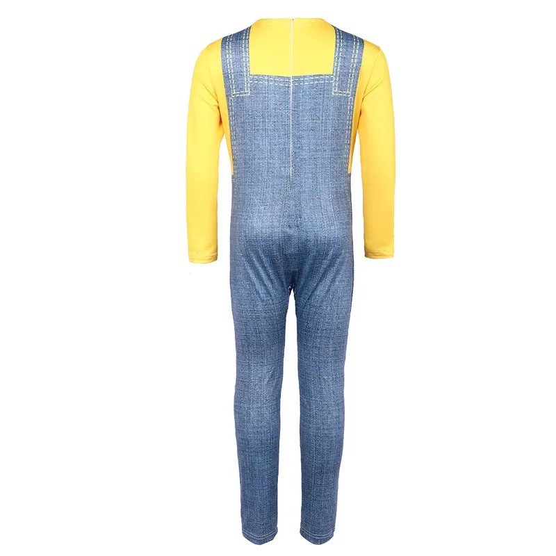 زي تنكري لفيلم Thief Dad Minions للعب الأدوار، زي أداء المسرح، الرجل الأصفر الصغير