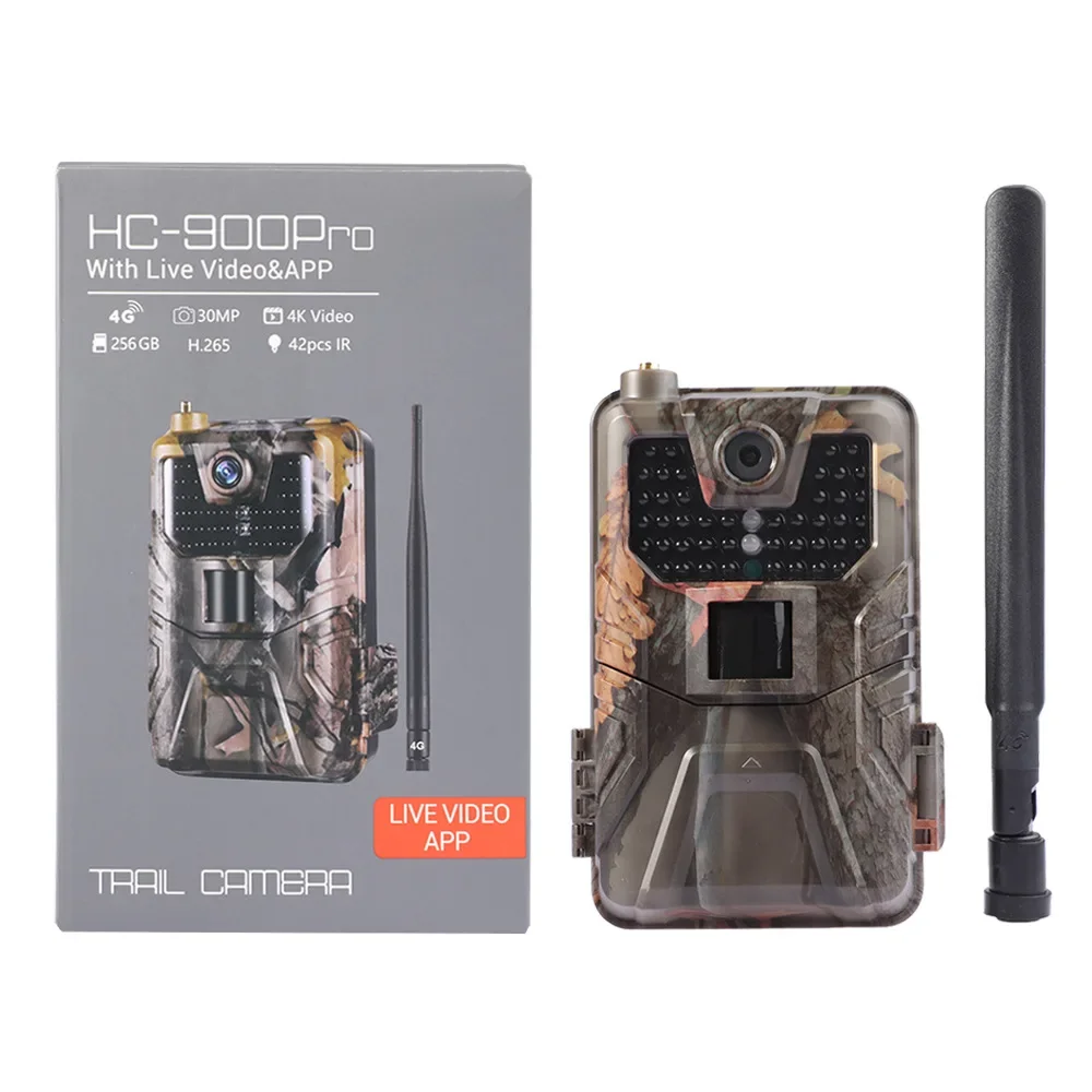 36MP 4K 4G outdoor Hunting camera HC-900Pro With APP remote mobile phone control to view photos/videos at any time