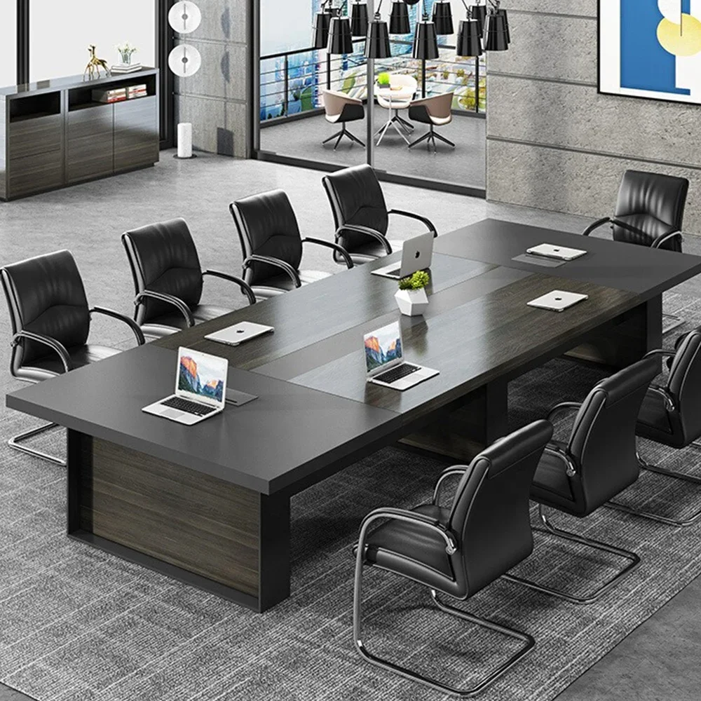 

Офисная мебель из цельного дерева Столы и стулья для встреч, включая конференц-столы для домашнего офиса, зала, больничного склада