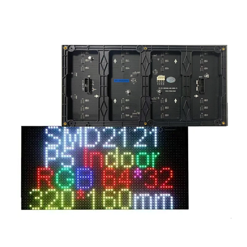 Indoor LED P5 full color module 320x160mm matrix panel SMD 2121light 64x32 Pixels 5V 16Scan LED advertising display screen