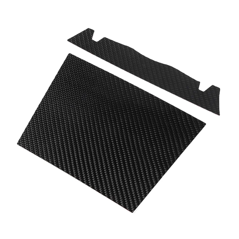 Carbon Fiber Rear Panel Trim Sticker Decoration for Polaris RZR PRO XP Ultimate 2021 2022 UTV Accessories