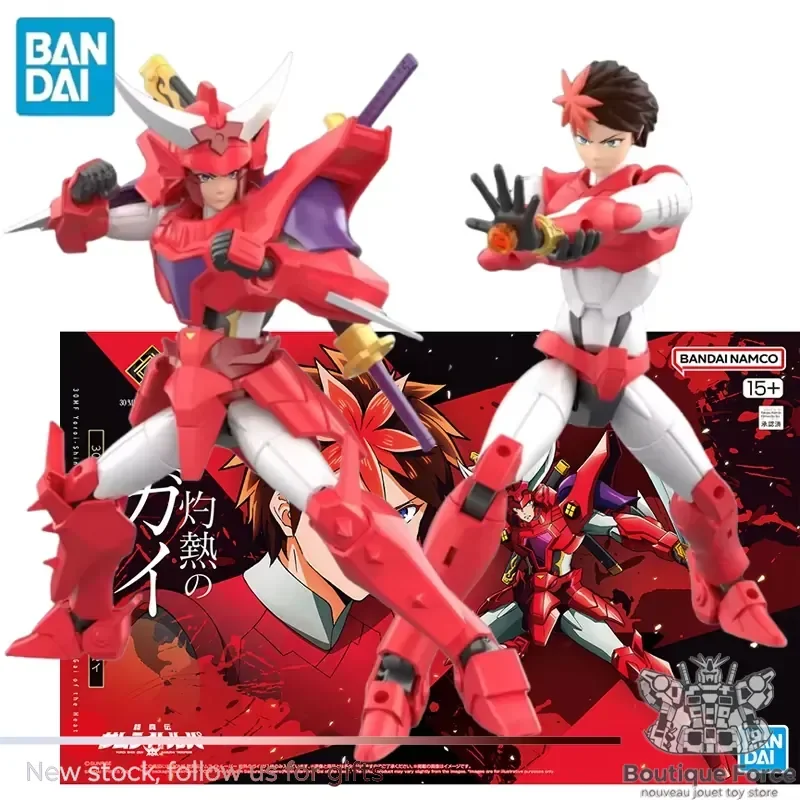 

BANDAI Ronin Warriors Yoroi Shinden Samurai Gai Of The Heat Anime Action Figure Assembly Model Toy Collectible Display Piece