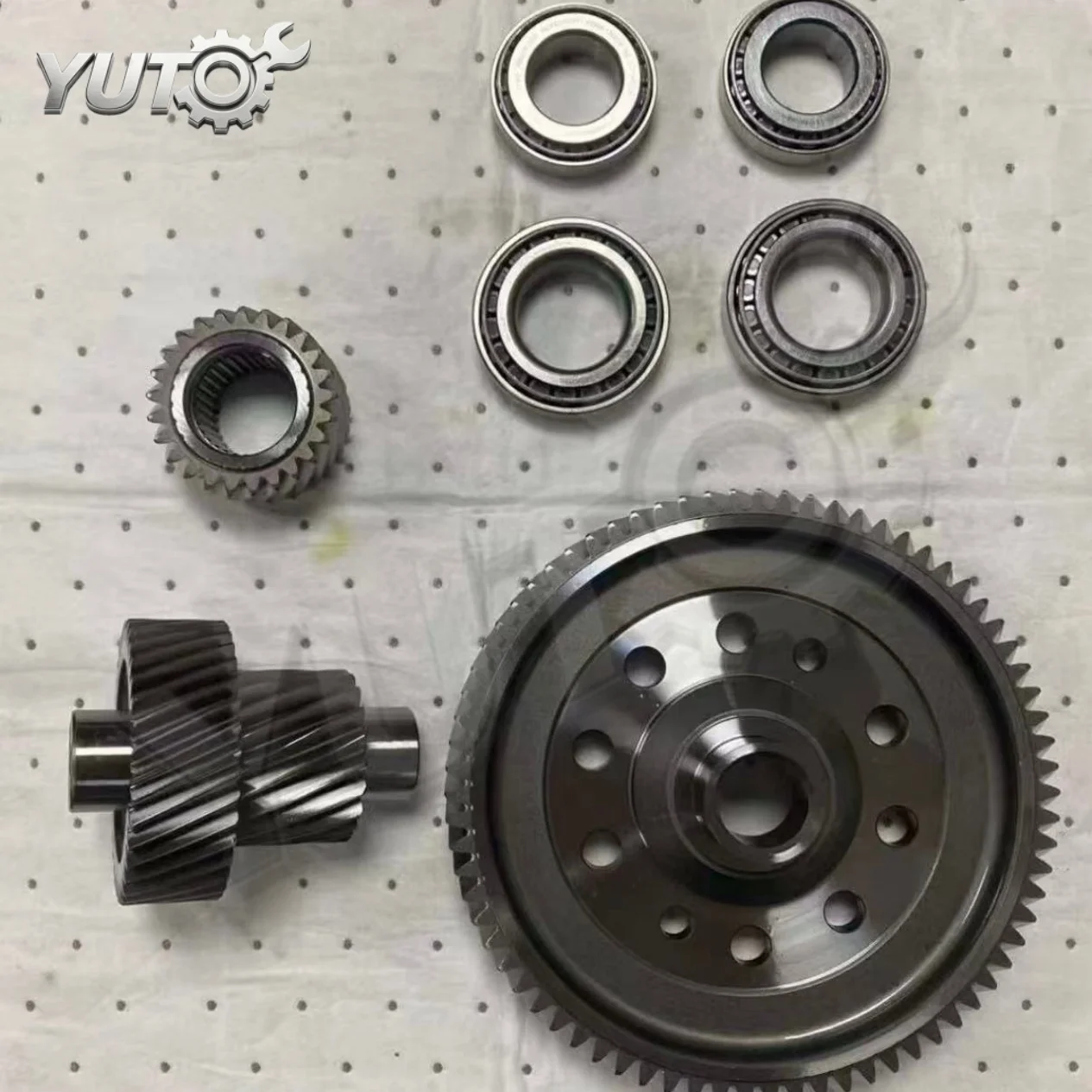 

VT1 VT2 CVT Transmission Differential Assembly With Intermediate Shaft Bearing Kit 184715B-QX For Lifan X60 BYD Geely 2011-2018