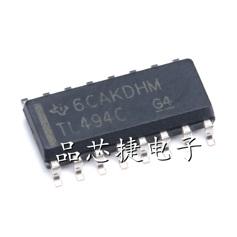 

20pcs/Lot TL494CDR Marking TL494C SOIC-16 40V, 0.2A 300KHz PWM Controller