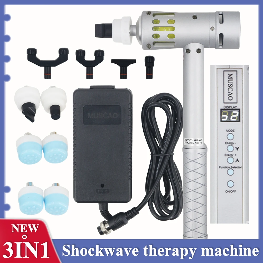 

Shock Wave Shockwave Therapy Machine New Relaxation ED Treatment Back Waist Pain Relief 650nm Laser Red Light Therapy Massager