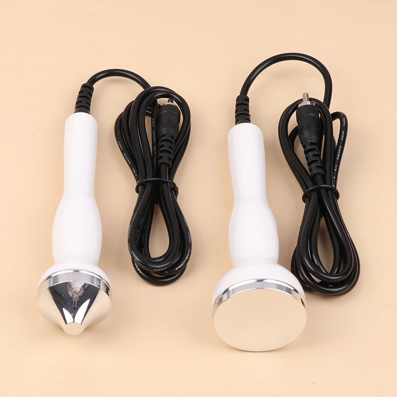 【B】Face Eye Ultrasound Probe Tip Probe Flat Massage Head For Ultrasonic Beauty Instrument Accessories