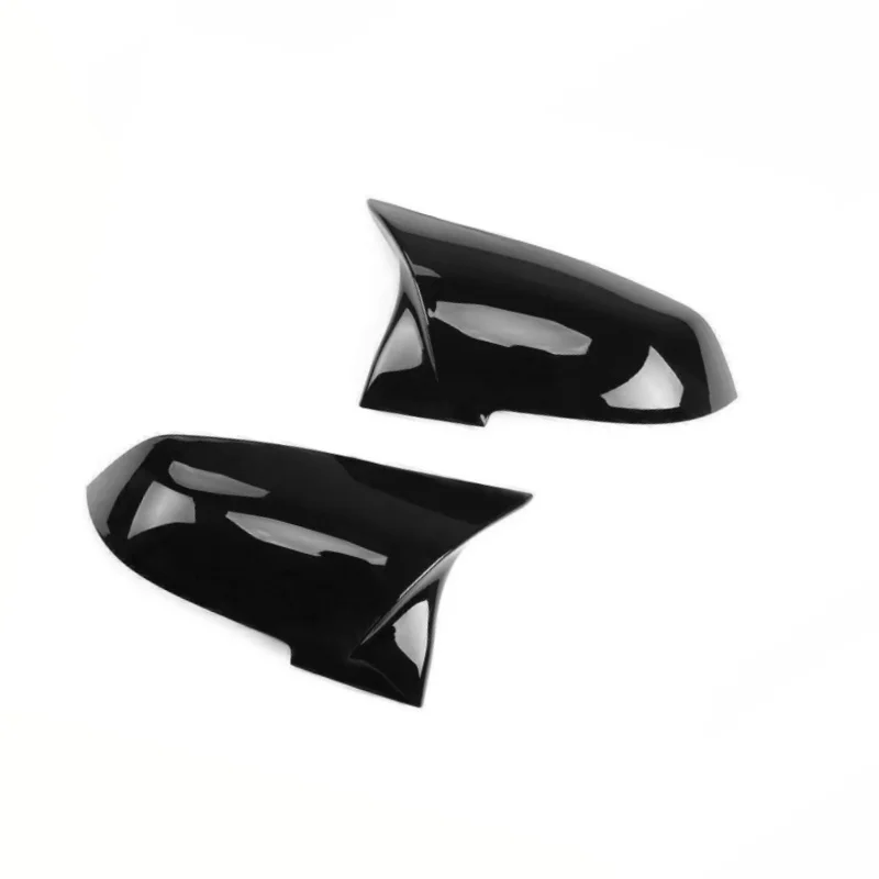 

2pcs For BMW F20 F21 F22 F30 F32 F36 X1 F87 M3 Primed Black Rear Wing Mirror Cover Cap Left Right ABS Plastic Car Exterior Parts