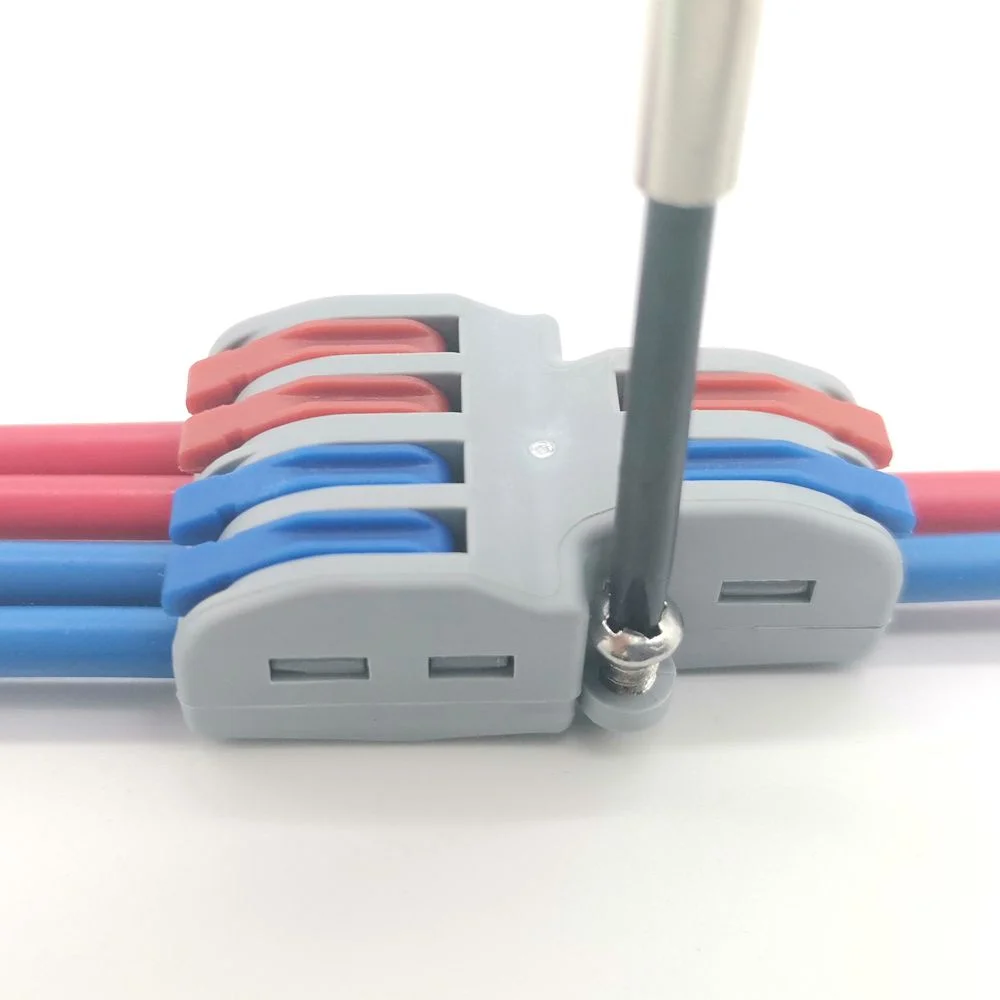 La molla compatta universale del conduttore dei Mini connettori veloci del cavo del cavo che impila il connettore SPL-63/84/93 del blocchetto
