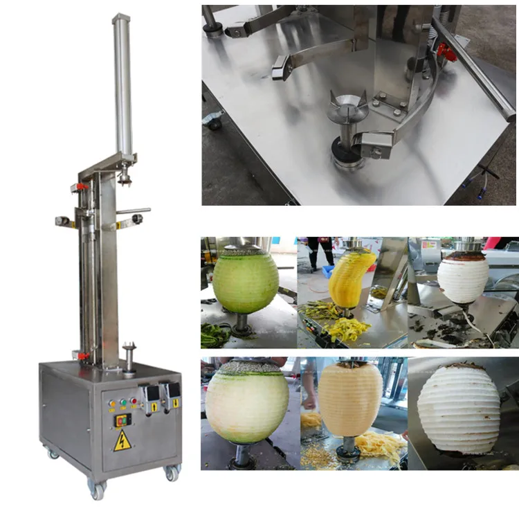 Commercial Automatic Jackfruit Melon Pineapple Peeling Machine Pumpkin Coconut Water Fruit Peeling Machine Price for sale