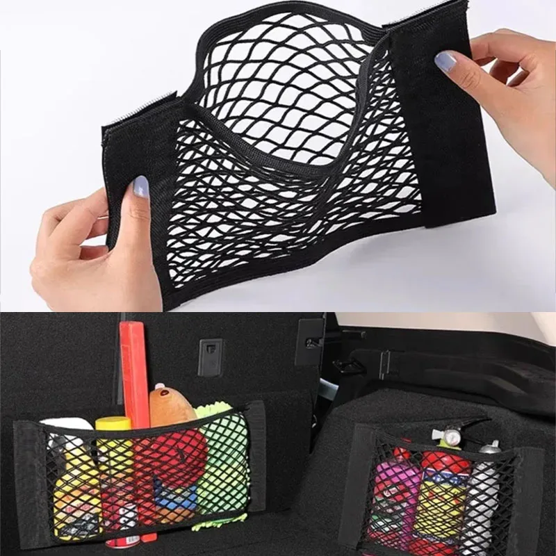 Car Organizer Network Car Trunk Organizer Camping Storage Net Carrier Organizer Trunk Mesh Net Indoor Car Camping Net SNWD01
