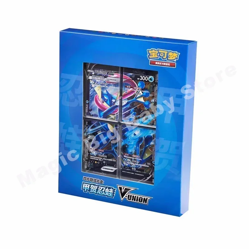 Carte PTCG originali Pokemon Trading Quartet Accoppiamento V-UNION Confezione regalo Pikachu Big Gather Moru Baker Mew-two PTCG