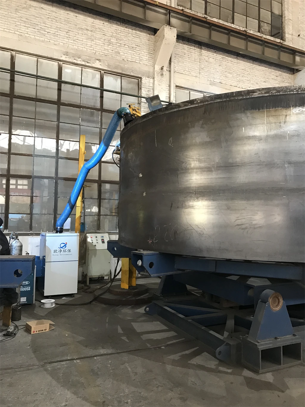 Braccio di aspirazione flessibile per sistema di estrazione di fumi Braccio di scarico per collettore di polveri per saldatura