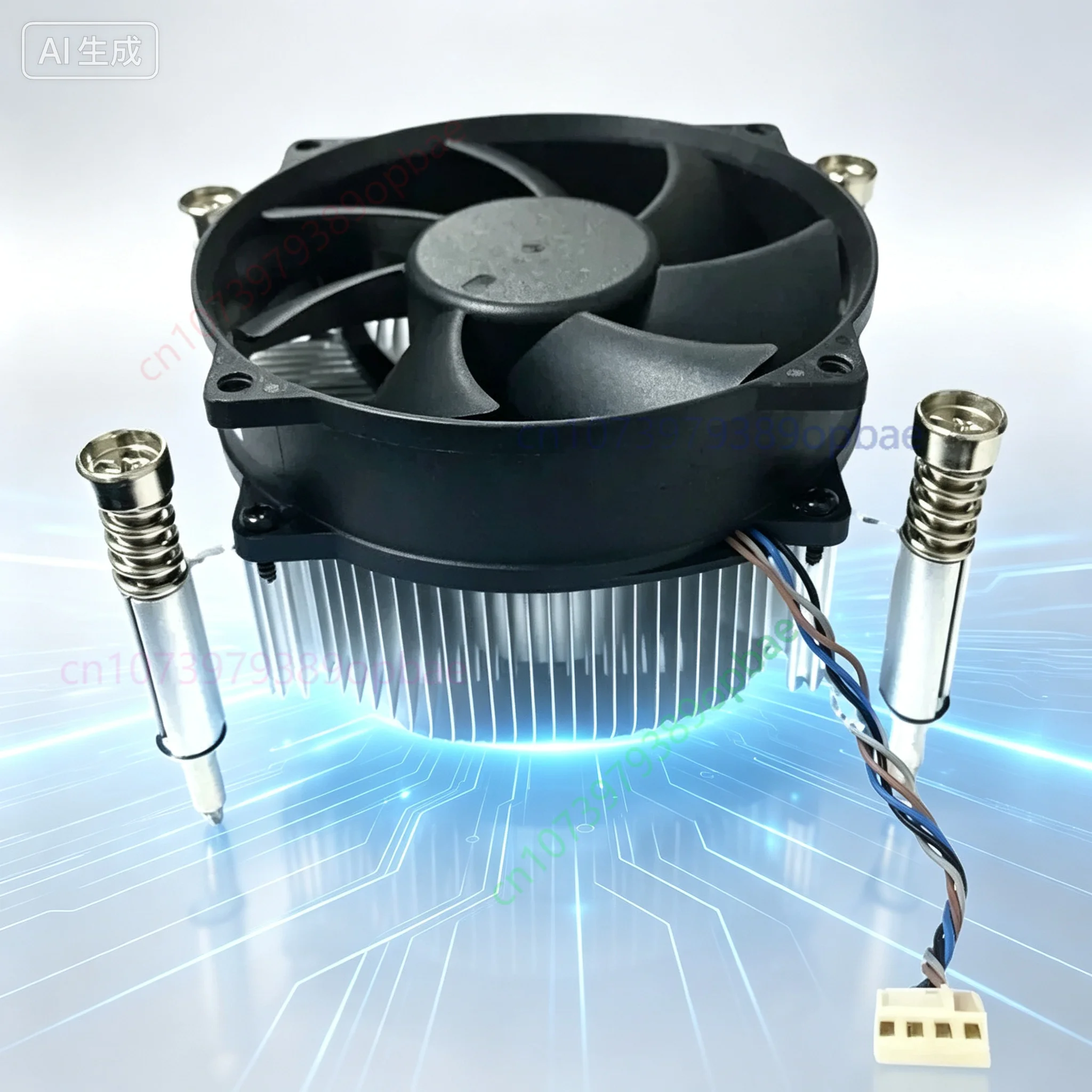 Replacement CPU Heatsink Cooler Fan Assembly for Workstation Z230 Z220 Z210 8200 CMT 8300 MT 625257‑001 712960‑001