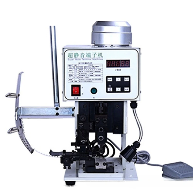 4T ultra-quiet terminal machine, high-power semi-automatic pressing machine copper nose
