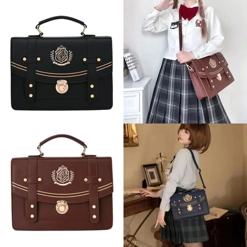 

JK Advanced Yingchuan University Y2K Backpack Kawaii Mailman Cambridge Bag Uniform Bag Tongqin Crossbody College Windbag New