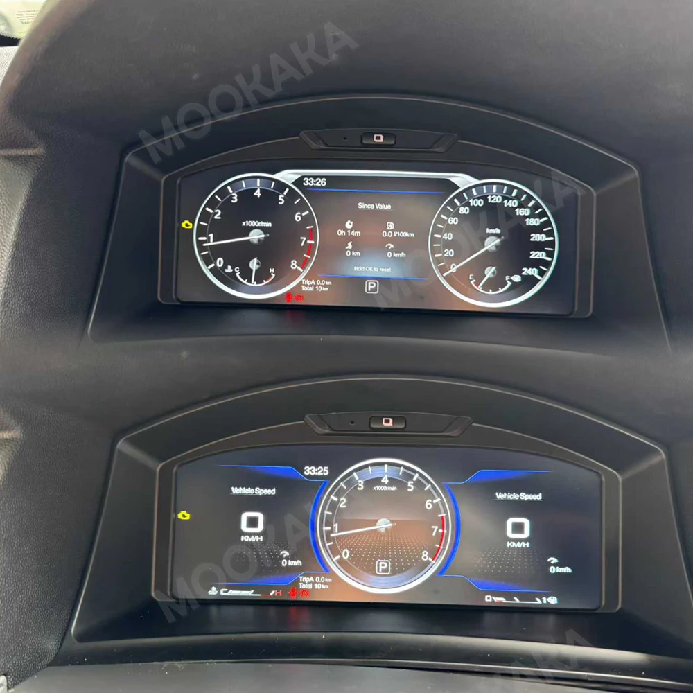 

LCD Dashboard For Opel Astra H 2004-2010/ Zafira B 2005-2014 Digital Cluster speedometer instrument panel 3+3 Colour UI