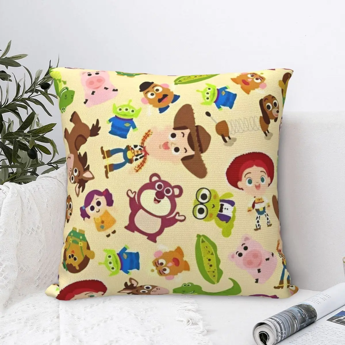 

Toy Story Pillow Cover Printed Polyester Cushion Cover Gift Pillow Case Cover Chair Drop Shipping 45*45cm Multi Size