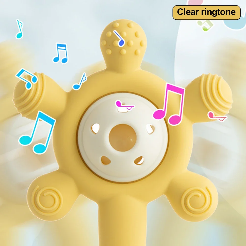 1 قطعة لون الحلوى الطفل سيليكون عضاضة حشرجة الموت اللعب آمنة حلقة التسنين الحسية للأطفال الصغار مضغ الأطفال الملحقات #3