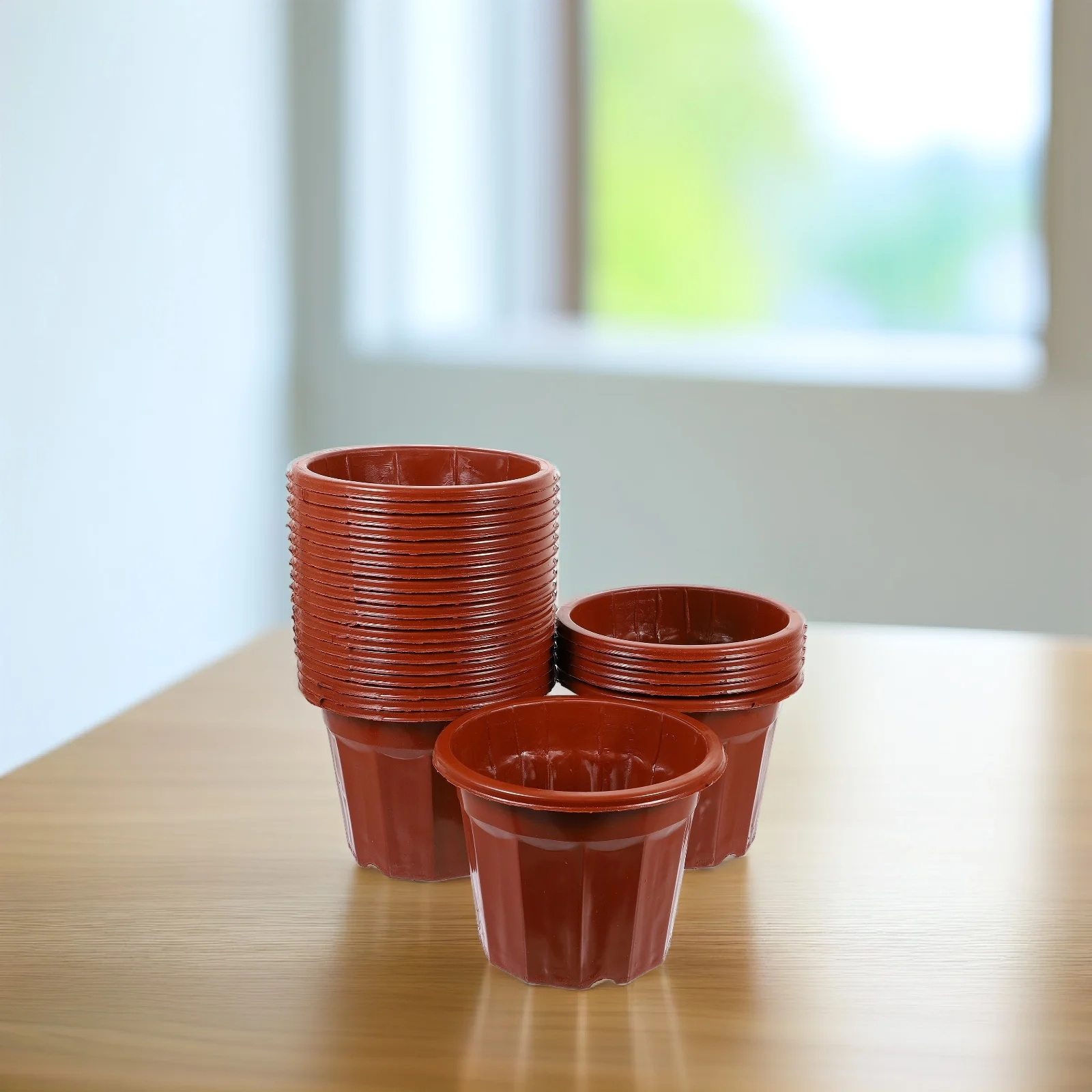 

25 Pcs Flower Pots for Indoor Plants Seedling Planting Nursery Planters Plastic