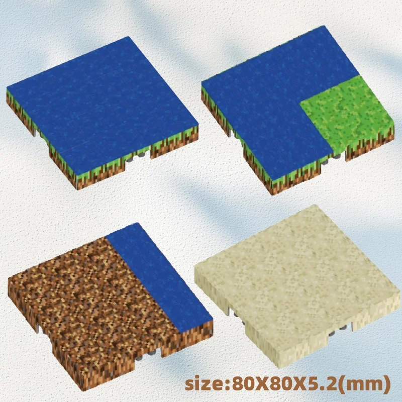 Building Blocks Base Plate/ Animal /Accessorie DIY Puzzle Toys Educational Creative Play for Boys & Girls Gift