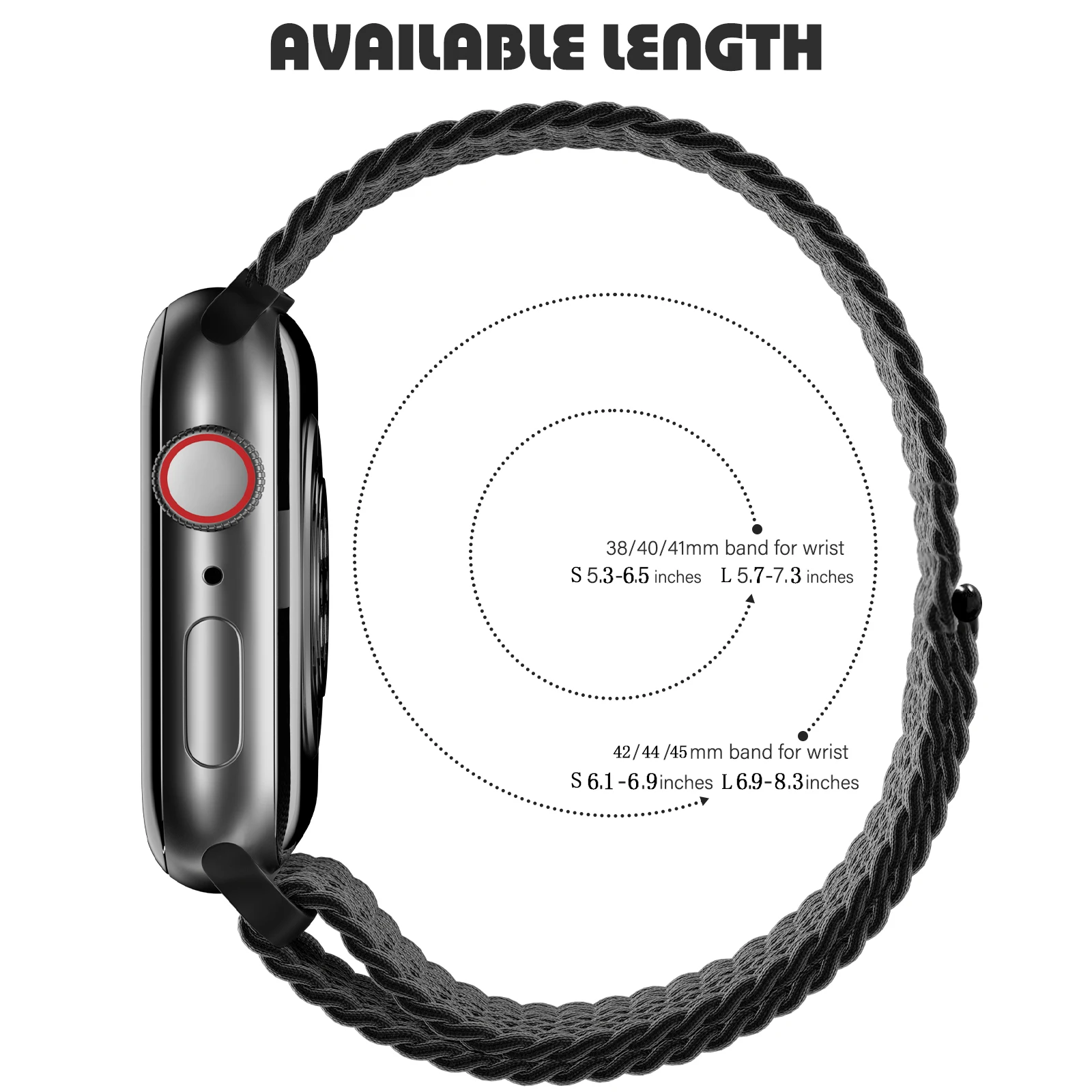 حلقة مضفرة لأشرطة ساعة أبل 46 مللي متر 44 مللي متر 40 مللي متر 45 مللي متر 41 مللي متر 42 مللي متر سوار مرن iWatch serie 10 9 8 7 6 5 3 se Ultra 2 49 مللي متر