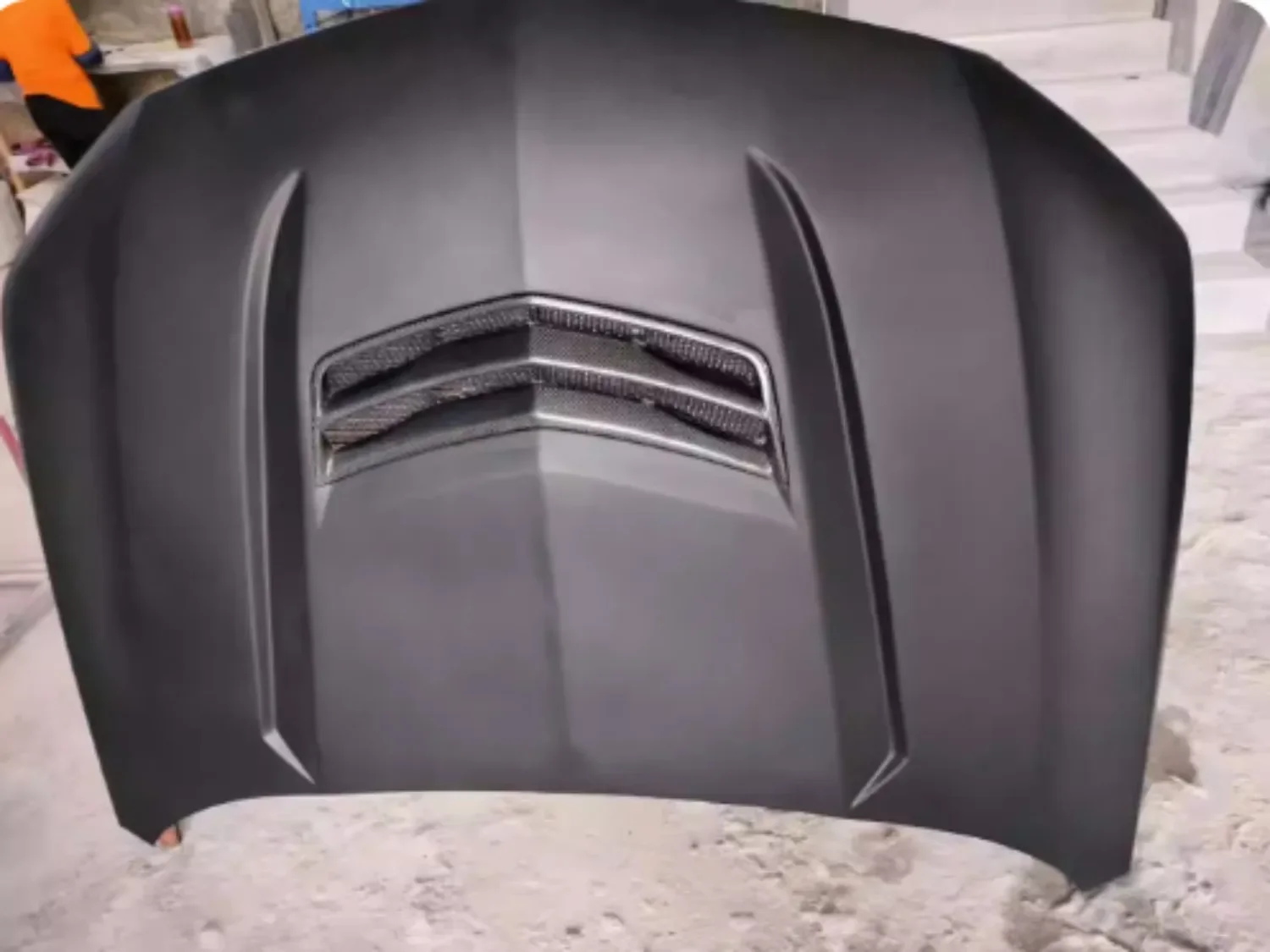 

Car Body kit Air Vent Hood Bonnet Cover Engine Hood Cover for Cadillac XT6
